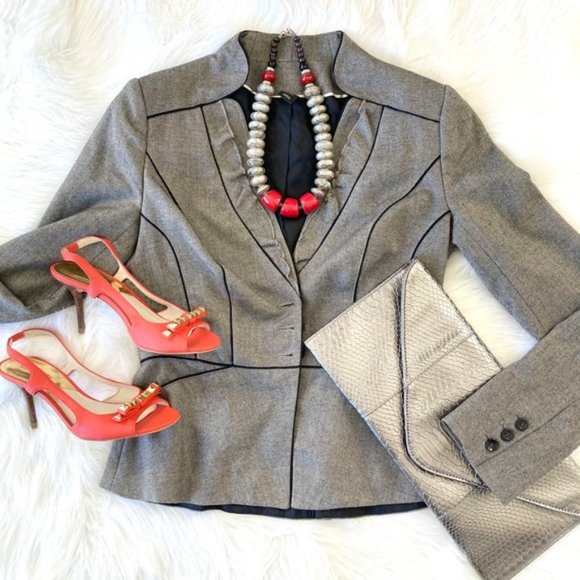 Michael Kors Hot Red Sandals Leather Heels Size 6 - Picture 2 of 14